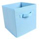 thumbnail image 3 of Cubo De Almacenamiento De Tela Para Ropa Y Zapatos, Contenedor Abierto Para Habitación Infantil, Escritorio De Estudio, Azul, 3 of 5