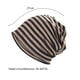 thumbnail image 2 of Gorro holgado de algodón orgánico - Gorro de quimioterapia para mujer - Gorro hipster japonés para hombre - Gorro holgado para dormir, 2 of 5