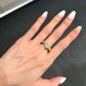thumbnail image 4 of Anillo de Compromiso de Moissanita de 1.5 Quilates Color D Claridad VVS1 Anillo de Oro con Diamante Plata Esterlina 925 Anillos de Boda para Mujer Talla 5-9, 4 of 7