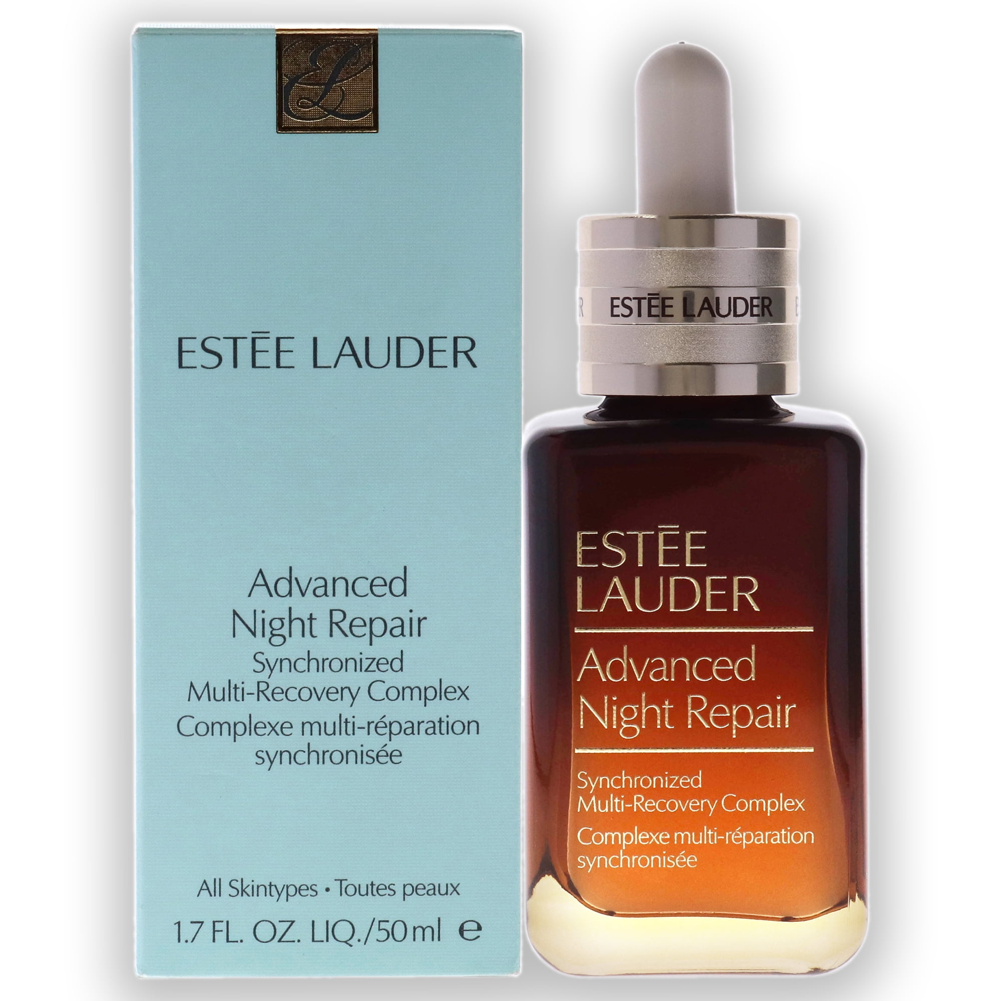 Estée Lauder - Complejo De Recuperación Múltiple Sincronizado De Reparación Nocturna Avanzada De Para Unisex - Suero De 1,7 Oz
