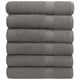 thumbnail image 1 of Juego de toallas Pleasant Home Bath, 100% algodón, 515 g/m², 6 unidades, color gris, 1 of 7
