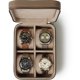 thumbnail image 1 of Estuche para Relojes TAWBURY de Cuero 4 Ranuras en Color Trufa Taupe, 1 of 9