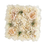 Bothyi - Panel De Pared De Flores Artificiales Rosa Para Boda Decoración De Pared Interior Al Aire Libre Champán