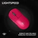 thumbnail image 4 of Ratón para juegos Logitech G PRO X Superlight 2 SE Inalámbrico – Magenta, 4 of 9