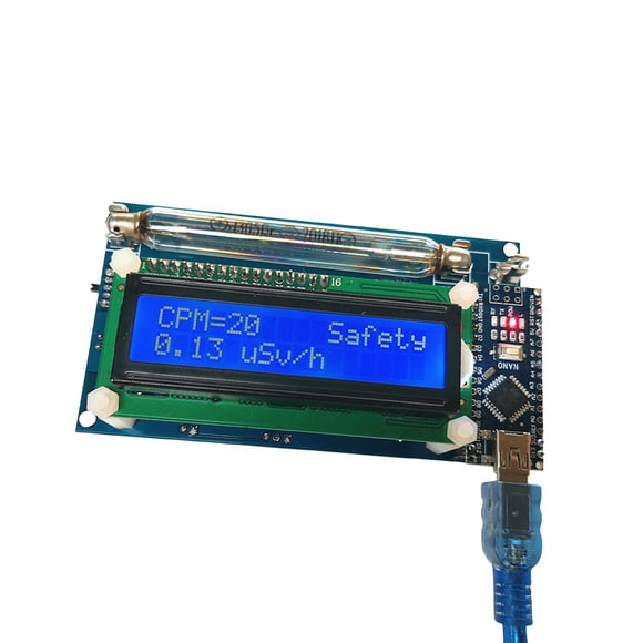 Contador Geiger De Código Abierto LCD1602 Con Módulo De Kit De Contador Geiger De Tubo Geiger