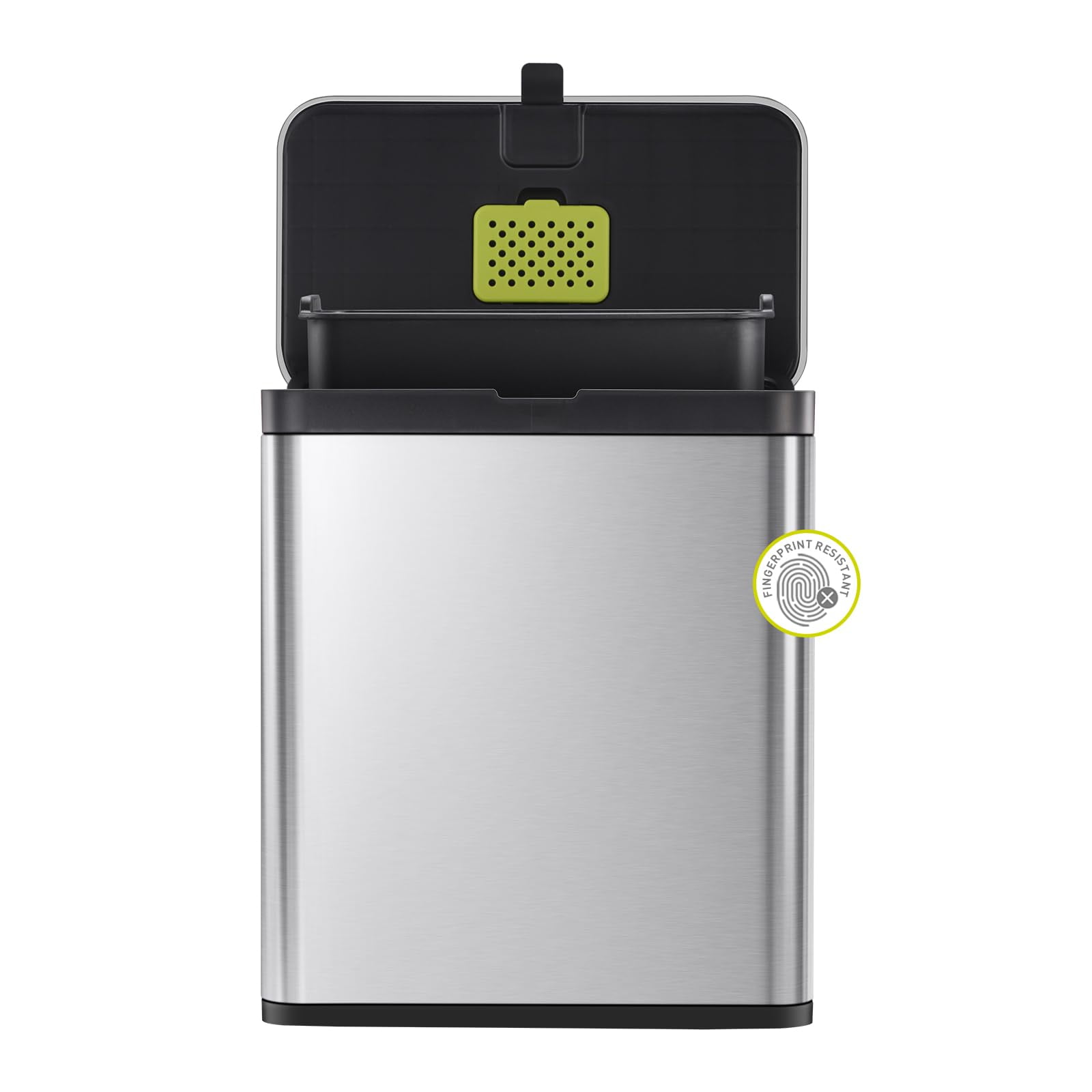 Cubo De Compostaje De Cocina Eko De Acero Inoxidable De 7 Litros Con Desodorante