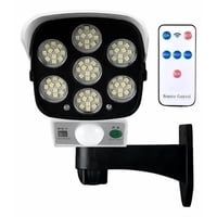 Click Ventas - Foco Solar Simula Camara De Seguridad Sensor De Movimiento