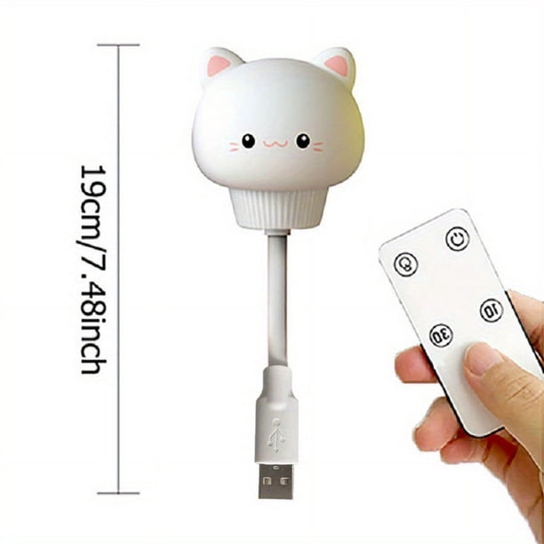 LED Cartoon Light USB Night Light Decorative Bedside Lamp Gift