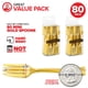 thumbnail image 2 of Tenedor Stock Your Home 10 cm Dorado - Pack de 80 unidades desechables, 2 of 7
