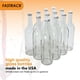 thumbnail image 5 of Botellas para vino FastRack de vidrio transparente de 750 ml con tapas de rosca, paquete de 12, 5 of 6