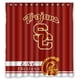 thumbnail image 1 of Cortina de ducha USC Trojans, juego de cortina de baño con ganchos, tamaño 66 x 72 pulgadas, 1 of 3
