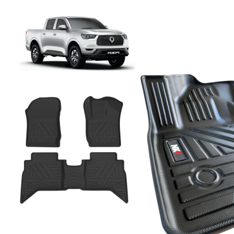 Pisos Calce Perfecto Great Wall Poer Manual 3D Nekkar Negro