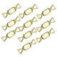 thumbnail image 3 of Mini Collar En Forma De Caramelo, Organizador De Pendientes, Almacenamiento De Collar, Amarillo, 3 of 3