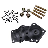 Bothyi - 4 Placas De Montaje De Patas Con Tornillos Dags Para Taburetes, Mesas De Café