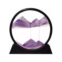 Genérico - Decoración Arte De Arena Anti Estrés Sensorial Paisaje Violeta