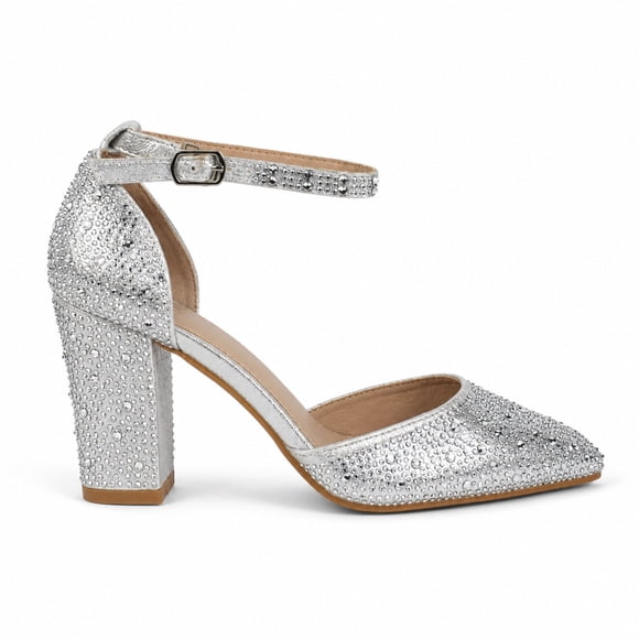 Sandalia Mujer Elegante Tacón Cuadrado 5271