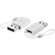 thumbnail image 1 of Adaptador USB-C hembra a USB-A macho Best Buy essentials, paquete de 2 unidades, 480 Mbps, 15 W, 1 of 3