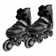 thumbnail image 2 of Patines En Linea Hook Fitness Extensibles Cuero Sintetico Negro, M (37-40), 64 mm, 2 of 3