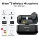 thumbnail image 2 of Micrófonos Inalámbricos Maono Wave T5 para USB-C con case de carga, 2 of 7