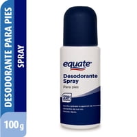 Desodorante Para Pies En Spray 100 G Equate