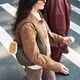thumbnail image 3 of Bolsita Touchland de Shearling Vegano color castaño con gancho de presión, 3 of 5