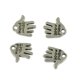 thumbnail image 1 of 50 Piezas De Plata Tibetana Hecha A Mano Encanto Colgante Encontrar Fabricación De Joyas De Cuentas, 1 of 3