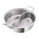 thumbnail image 5 of SHABU SHABU Pot De Acero Inoxidable Mandarin Duck Pot Para Acampar En El Hogar, 5 of 5