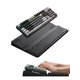 thumbnail image 1 of Reposamuñecas Vaydeer XL con Soporte para Teclado de Espuma de Memoria Negro, 1 of 7