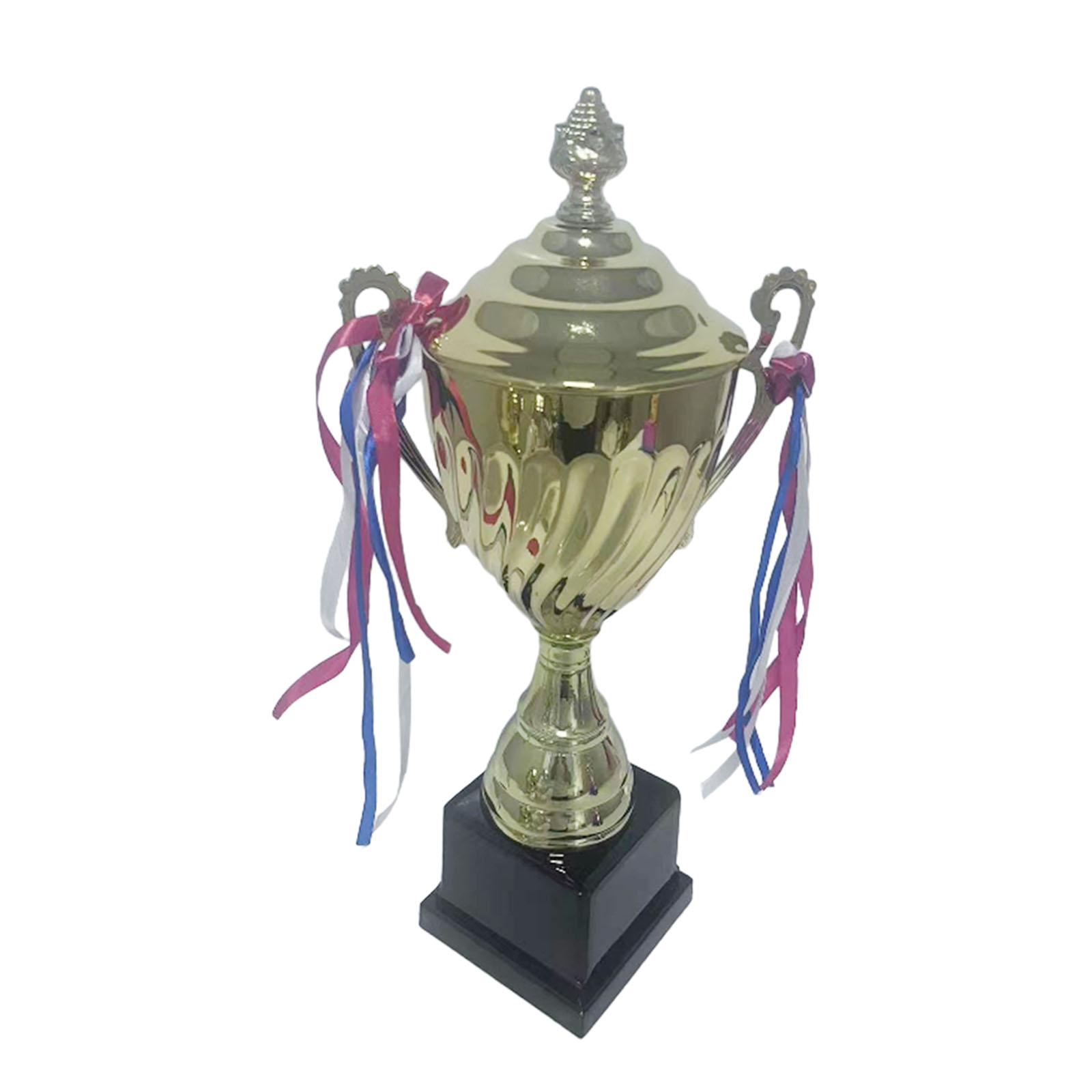 Bothyi - Trofeo Ganador De La Copa Torneos De Carnaval Competiciones De Fútbol De Metal Copa De Premio 45 Cm