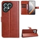 thumbnail image 1 of Funda tipo libro para Tecno Pova 7 Ultra 5G, cartera todo‑en‑uno, funda multifuncional con tarjetero y correa de muñeca desmontable, 1 of 4