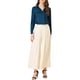 thumbnail image 2 of INSPIRE CHIC Camisas Elegantes para Mujer Cuello de Punta Manga Larga Blusa de Satén Suave Conjunto de Regreso a Clases para Maestras Azul Profundo M, 2 of 8