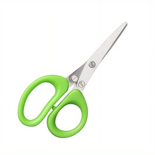 1pc Stainless Steel Onion Scissors, 3-layer/5-layer Onion Scissors, Kitchen Multifunctional Sharp Kitchen Scissors, Chopped Food Scissors, Strong Multi-layer Scissors, Kitchen Tools