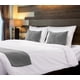 thumbnail image 3 of Juego de 2 unidades de ropa de cama Pillows Utopia, tamaño king (blanco), de primera calidad, 3 of 8