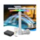 thumbnail image 1 of Fuente para piscina Mooroer solar con LED y control remoto de doble cabezal, 1 of 8