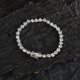 thumbnail image 2 of Pulseras de Tenis de 4 X 4 Mm para Mujer Chapadas en Oro de 18K Clásicas con Diamante Simulado Pulsera de Tenis Corte Corazón Pulseras de CZ para Mujer Boda Nupcial Graduación Cumpleaños Joyería, 2 of 7