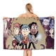 thumbnail image 1 of Hilda Toalla de playa de secado rápido con diseño temático, regalo para mujeres y niñas, ideal para cumpleaños, fans, amantes de la música, uso en la playa o al aire libre, 78 × 150 cm, 1 of 6
