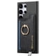 thumbnail image 4 of Funda Magnética para Samsung Galaxy S23 Ultra con Billetera y Anillo, Protector Resistente Negro, 4 of 5