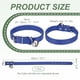 thumbnail image 2 of Collar para Perro Uxcell con Campana Hebilla Ajustable Cuero PU Collares para Perros 16" Azul Marino, 2 of 7