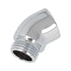 thumbnail image 2 of Adaptador de codo de ducha Extensión del brazo de ducha, fácil de instalar Piezas de bañeras duraderas Conector de acoplamiento de accesorios de baño 130 grados, 2 of 5