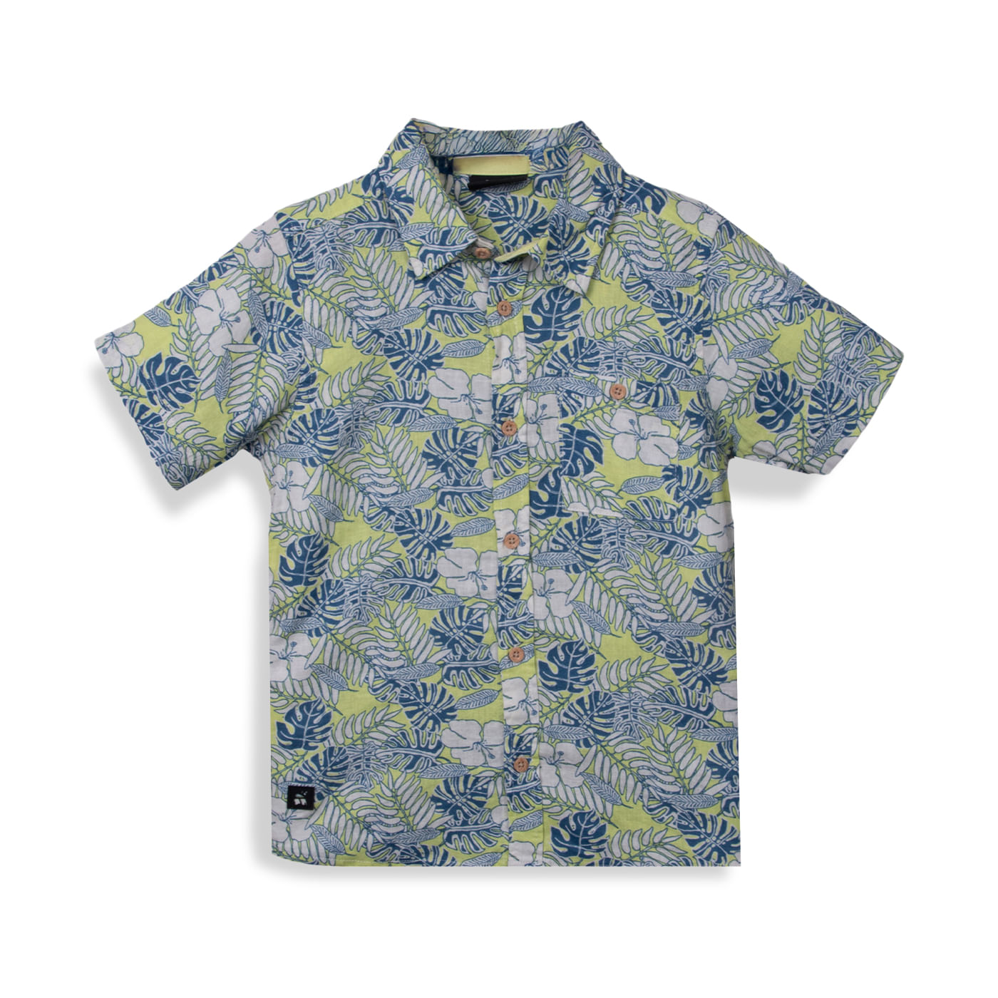 Camisa Niño Verde Pillin