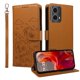 thumbnail image 1 of Funda Cartera para Motorola Moto G85 5G Perro Cachorro Grabado con Tarjetas Soporte Correa Marrón, 1 of 6