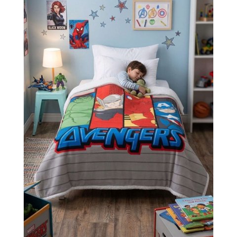 Mylhogar - Frazadas Polar Sherpa Plaza Y Media