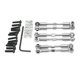 thumbnail image 1 of Vínculo De Varilla De Metal Para Coche RC De 6 Piezas Para Wltoys 124016 124017 DIY Accs Silver, 1 of 5