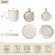 thumbnail image 5 of Tazas de Espresso Famiware 100 ml, juego de 4, color blanco, 5 of 7