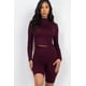 thumbnail image 1 of Conjunto Top Cuello Alto Y Shorts Biker Ccwholesalesclothings Wine Tasting, 1 of 5