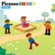 thumbnail image 3 of Figuras de acción magnéticas Toy PicassoTiles Family, paquete de 4, 3 of 9