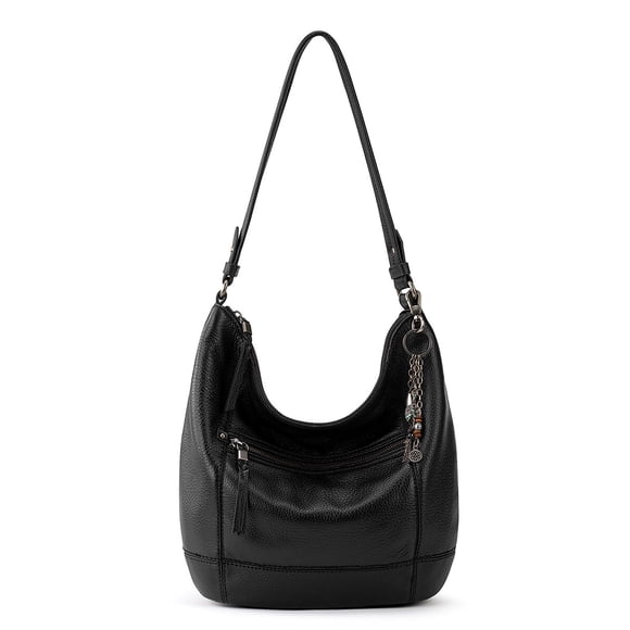 Bolso Hobo The Sak Sequoia Leather negro para mujer