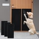 thumbnail image 1 of Protector para rasguños de puerta para perros xin partner 25 x 381 cm negro, 1 of 7