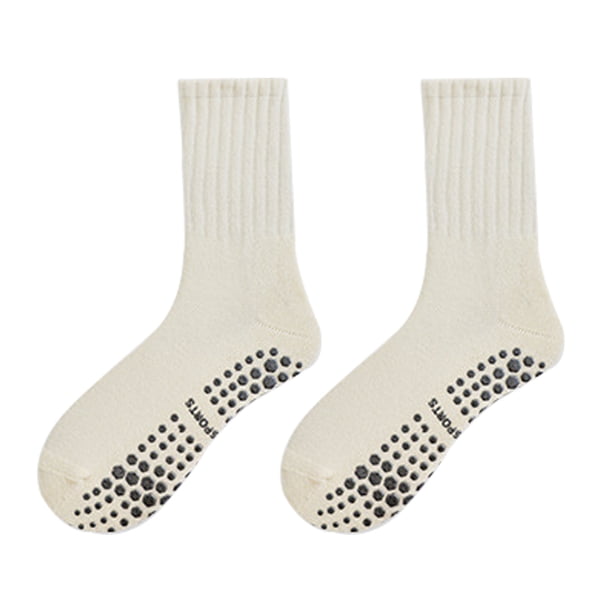Calcetines de yoga con agarre para mujer, antideslizantes, ideales para yoga, pilates, barra y danza.