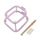 thumbnail image 2 of Soporte De Mesa De Bordado, Bastidor De Bordado Cuadrado Para Coser, Acolchar, Manualidades Artísticas, Morado, 2 of 5
